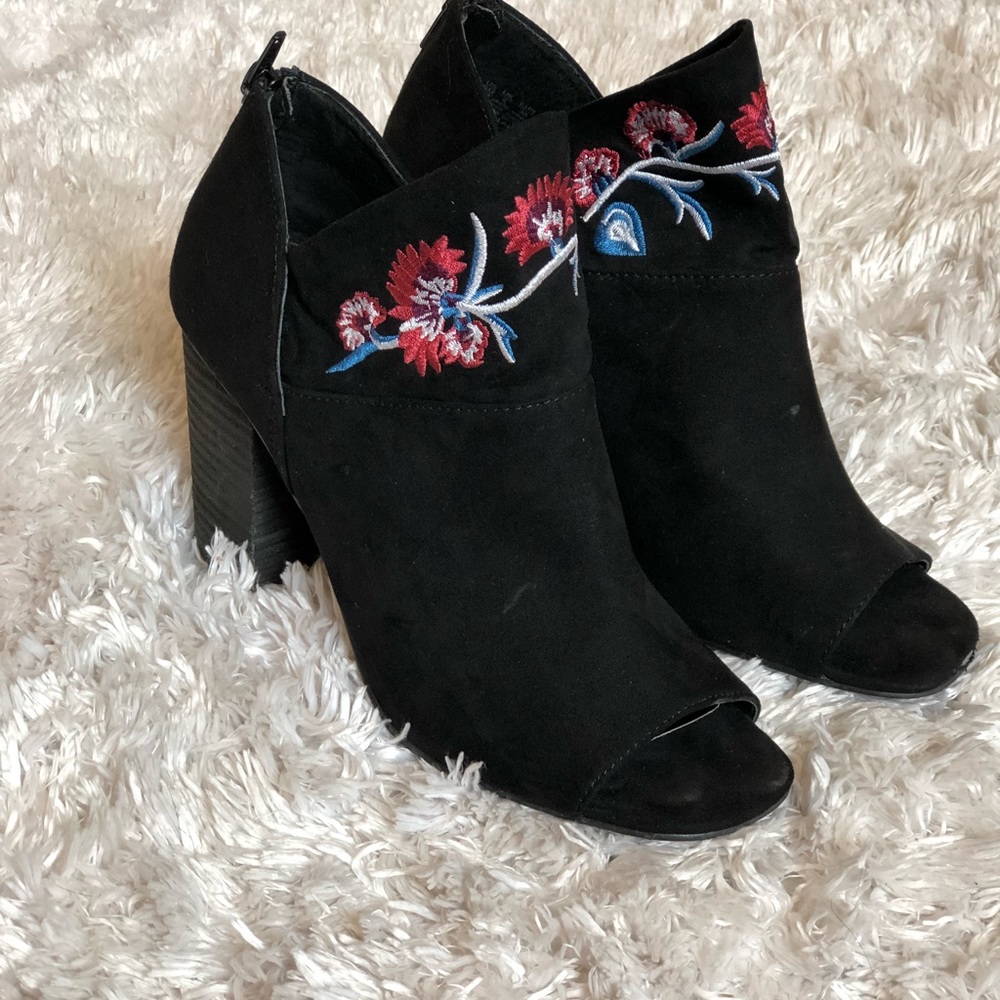 Floral Booties